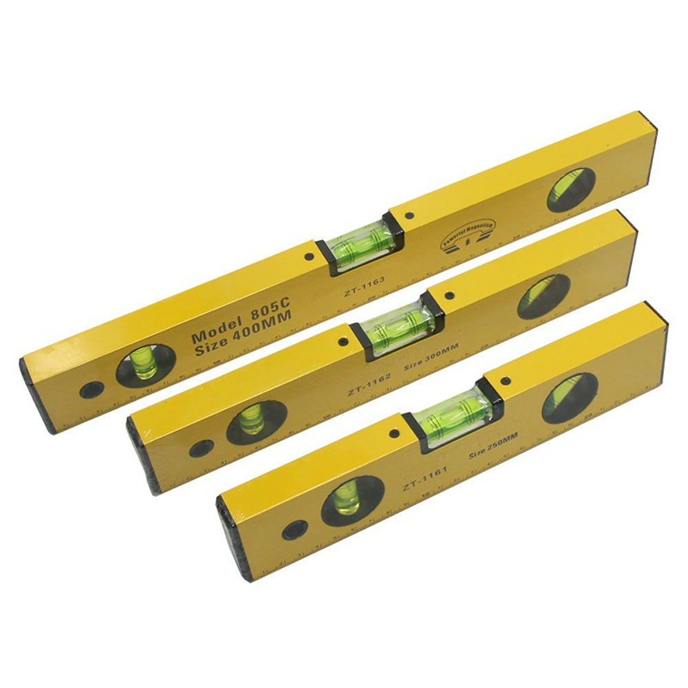 Aluminum Alloy Leveling Ruler 600mm High Precision Multi-Functional Strong Magnetic Thickened Hardened Household Leveling Ruler