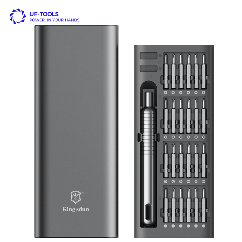 2025 New Mini Screwdriver 51-in-1 Laptop Camera Precision Screwdriver Kit Set Magnetic Bits AL Box Screw Driver Smart Tool