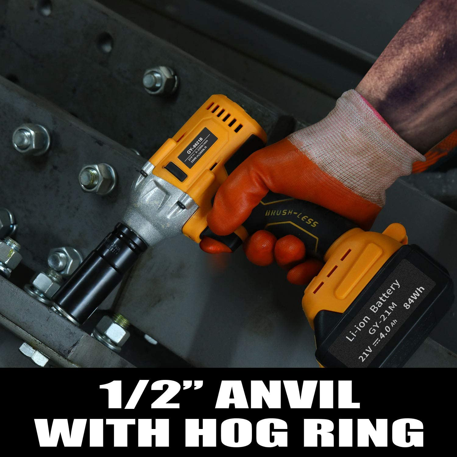 Mini 21V Cordless Screwdriver DIY Electric Power Tool with Lithium Battery Impact Wrench for Home Improvement Projects