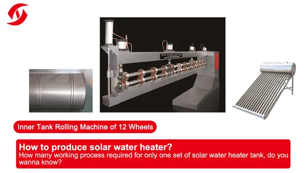 INNER TANK ROLLING MACHINE OF 12 WHEELS