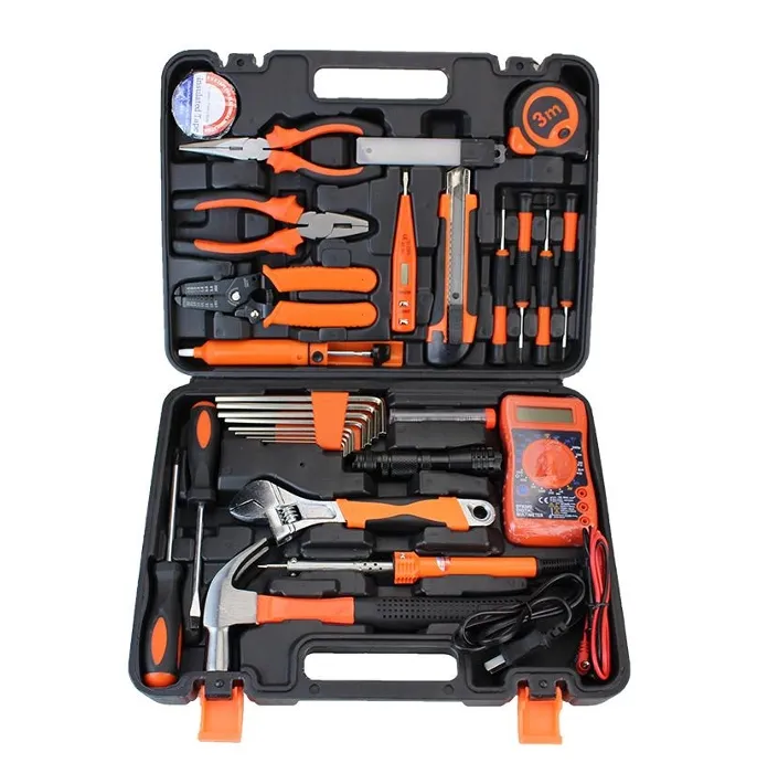 Professional 46PCS Multi-Function Hand Tool Set Repair Hand Tool Kit Blow Case