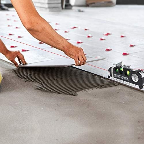 Laser Level Tape Measure Multifunctional Household Infrared Decoration Cross Line Right Angle Level