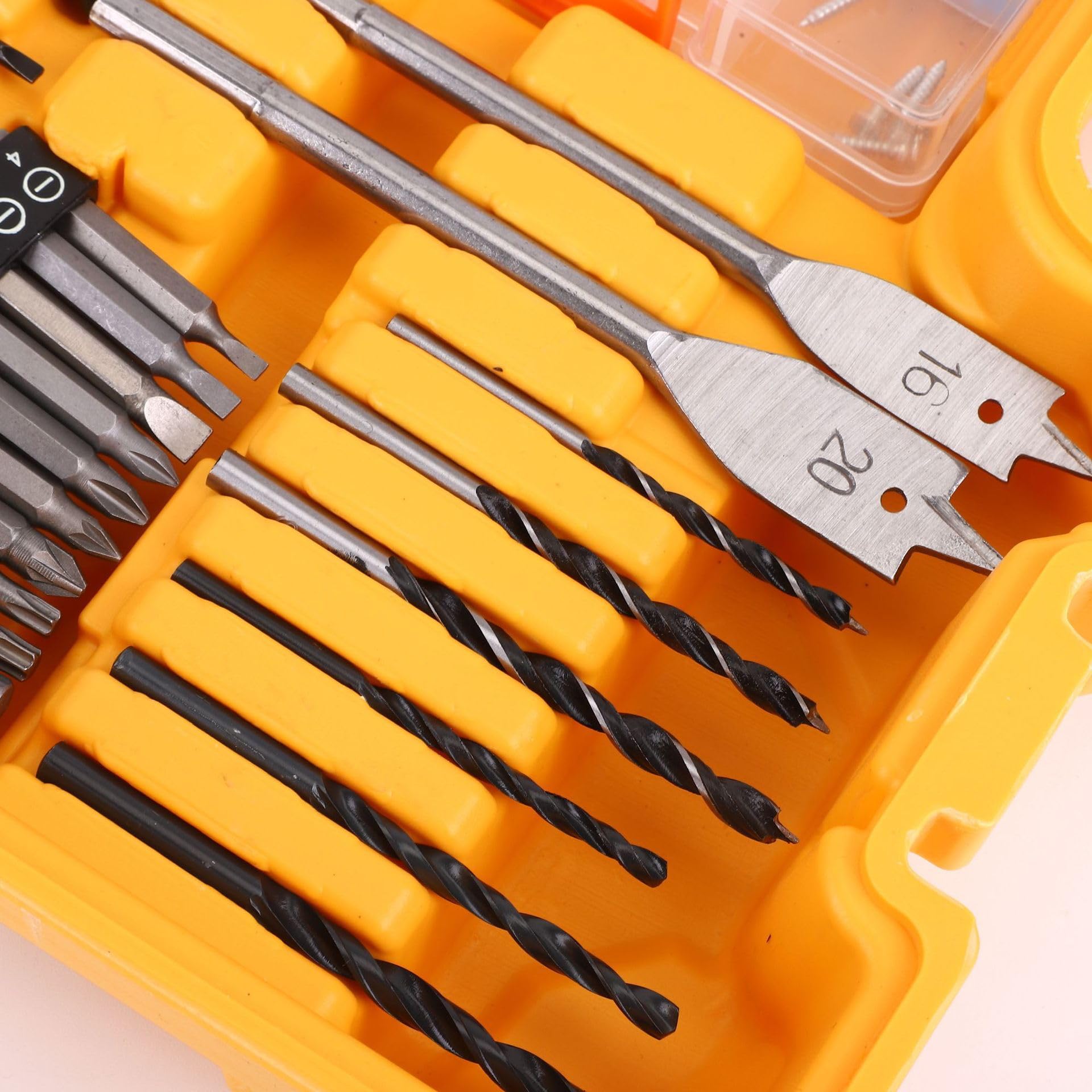 118 Piece Cordless Drill Tool Kit Electric Variable Speed Power Drill Set for House Repair for Home Use Combo Kit Power Tools