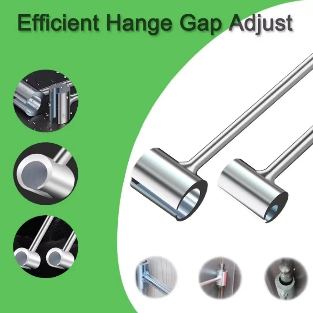 Portable Hinges Gaps Adjusting Wrench Double Head Repair Door Hinge Repair Anti-Theft Window Installation Tool