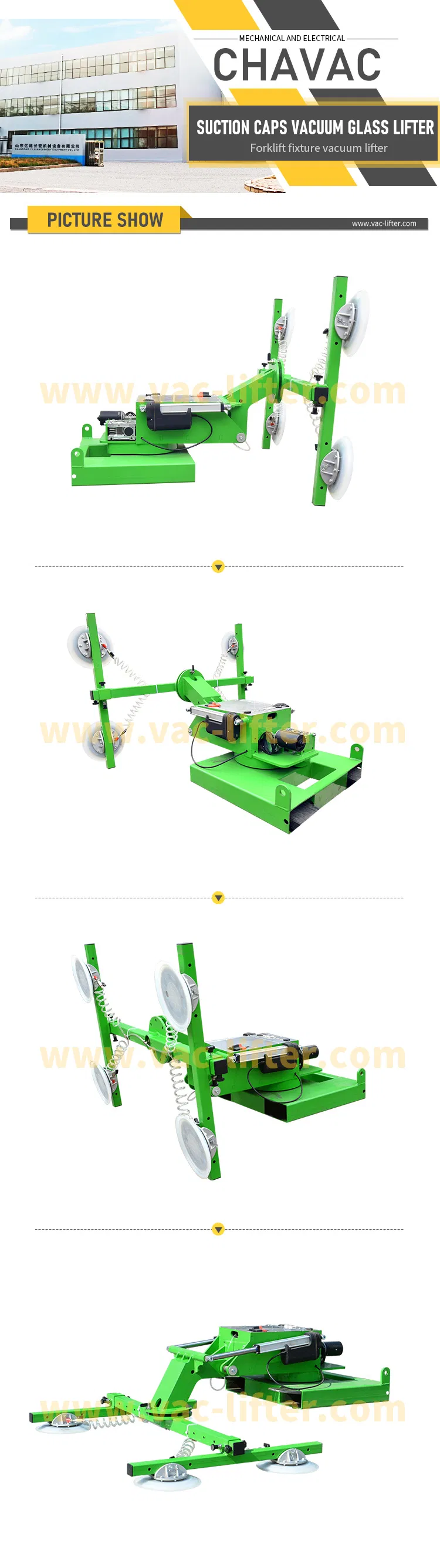 Vacuum Glass Lifter Industrial Tool
