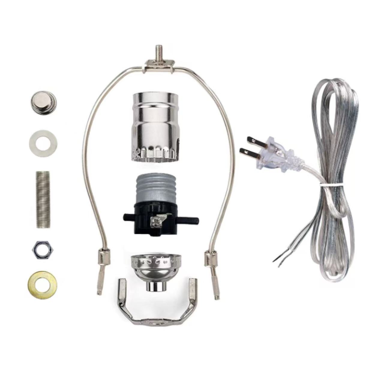 Custom Lamp Wiring Kit Factory Direct Complete Metal Lamp Repair Parts Set OEM ODM Manufacturer