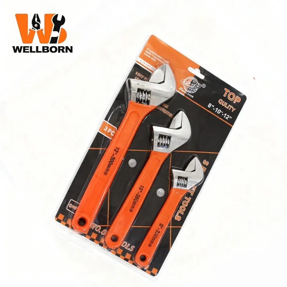 Lightweight B-010 Plating 3PC New Wrench Set for Furniture Assembly