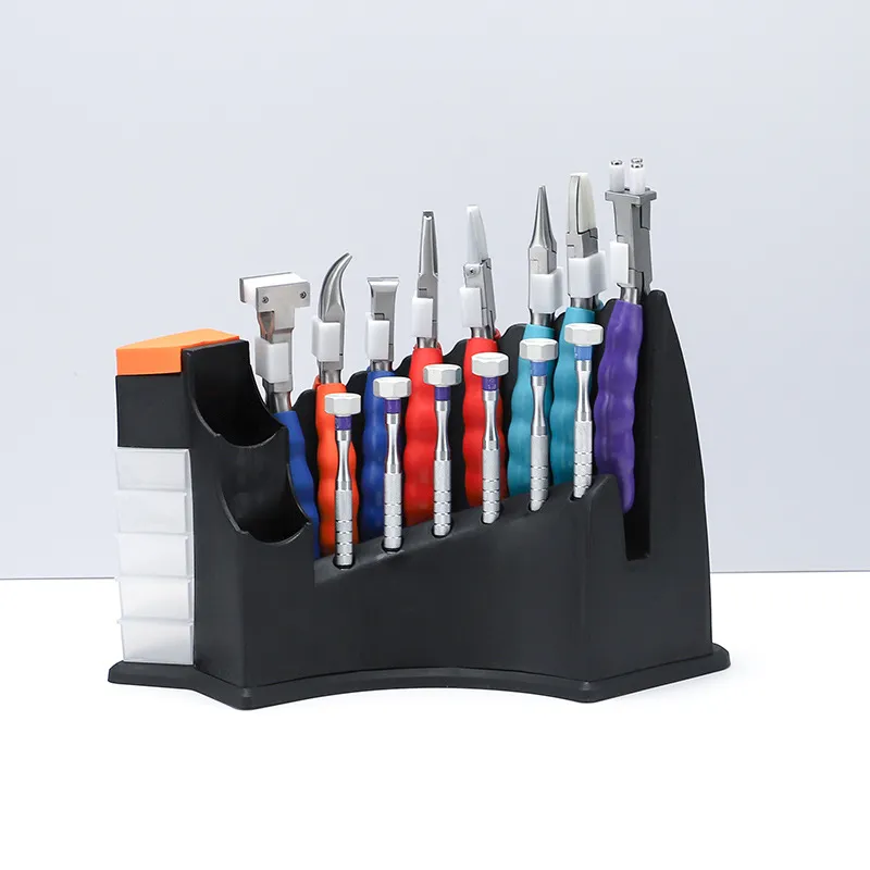 Multi - Function Eyeglass Repair Rubber Handle Tool Set