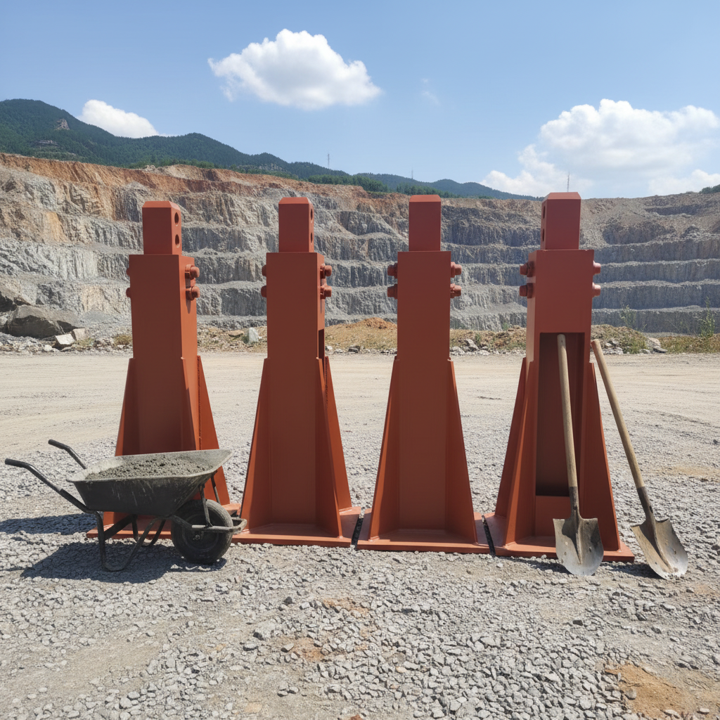 Q355B High Strength Steel Tower Crane Wall Tie Anchor Base Precision Holes for Fast Field Installation