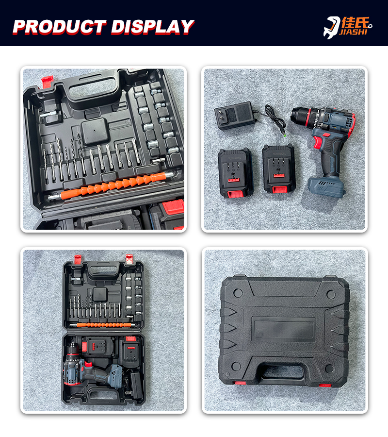 Lithium drill packaging box open