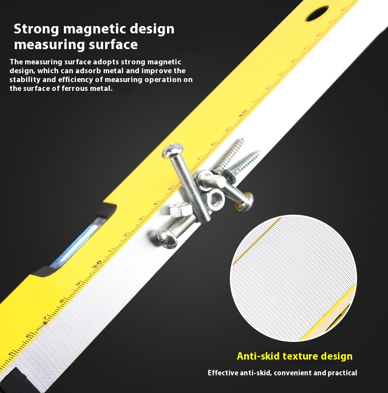 Industrial-Grade Mini Household Aluminium Alloy Spirit Level