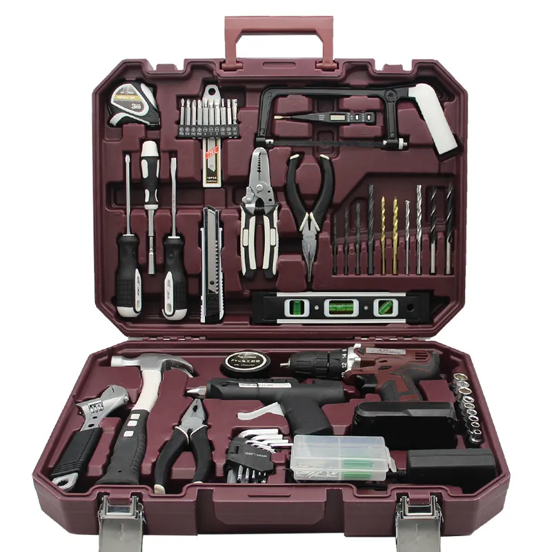 Auto Repair Socket Set Ratchet Hammer Wrench Full Set Multi-Function Auto Repair Repair Combination Tool Set