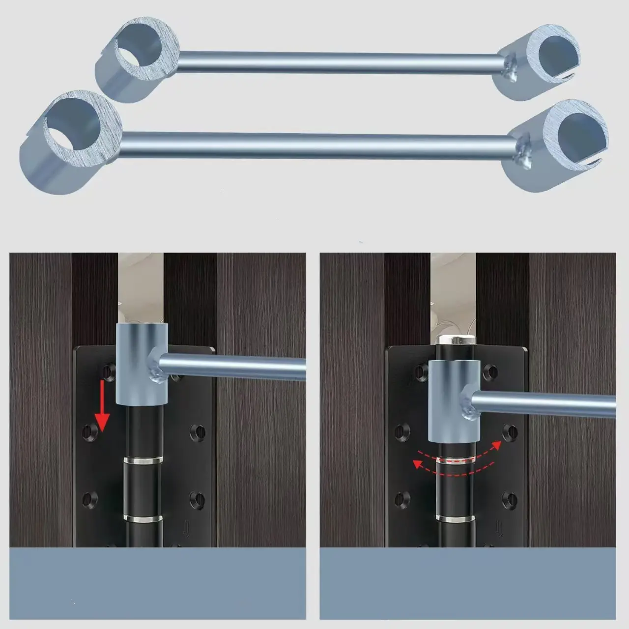 OEM Customizable DIY Carbon Steel Door Hinge Adjustment Wrench Installation Tool for Window Steel Door