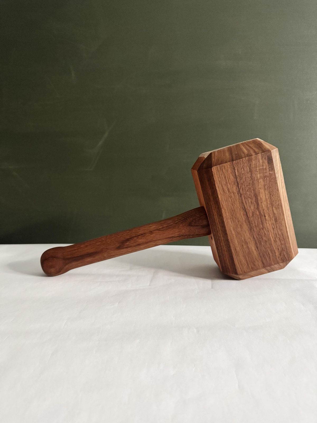 Traditional Wooden Hammer Tool For Wood Craft Projects And Multipurpose Repair Tool Performance