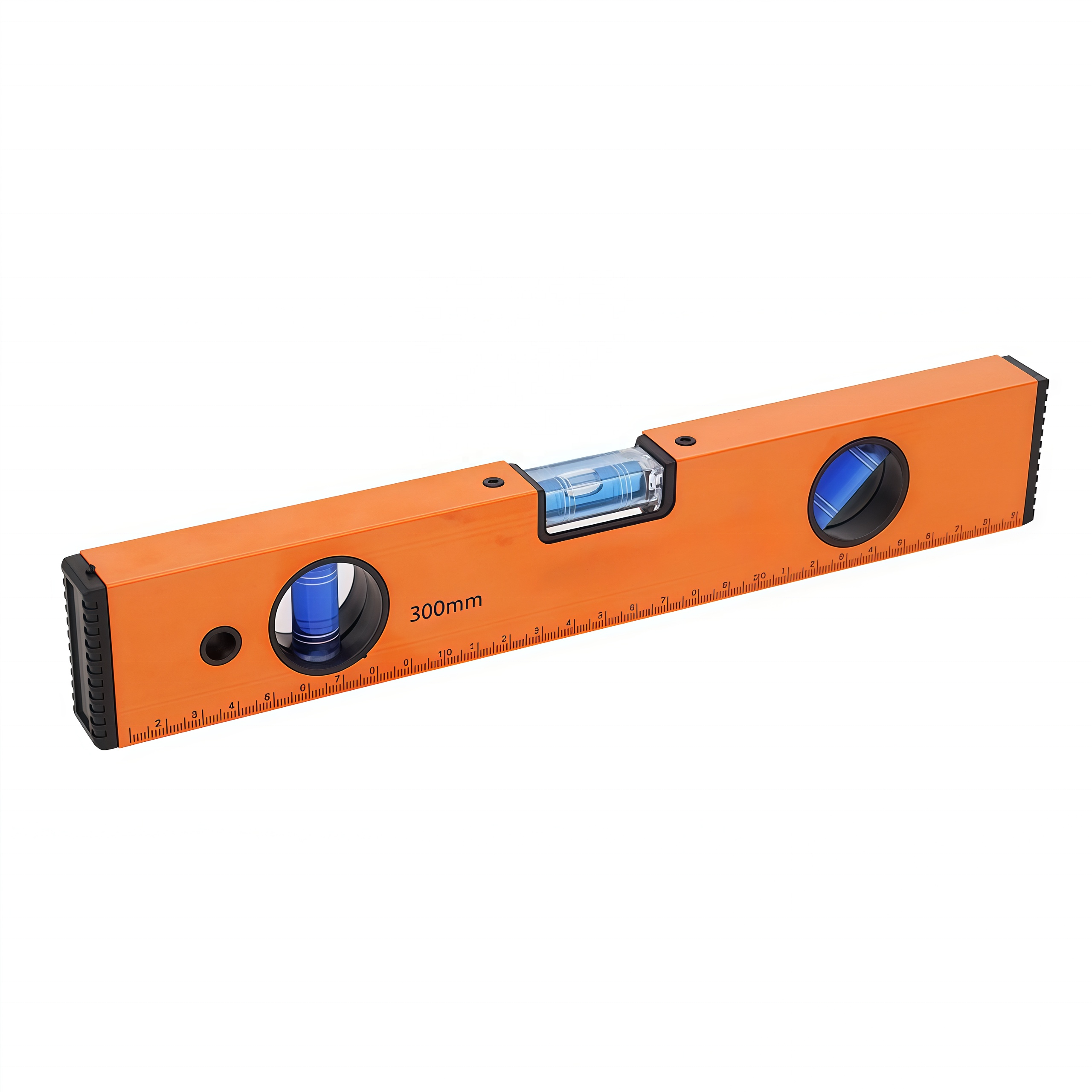 Solid Cast Aluminum Level Ruler High Precision Strong Magnetic Home Measuring Tool 200-600 mm Horizontal Spirt Level