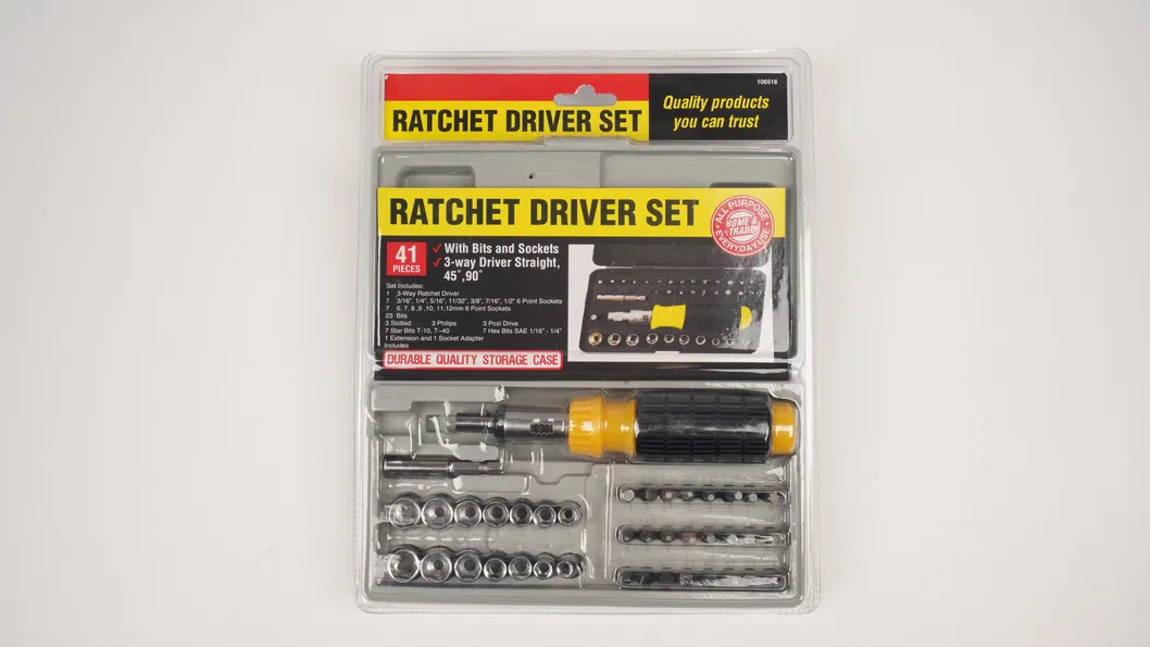 41PCS Professional Widely Used Multi Function Auto Repair Tool Socket Set Product Shot 1