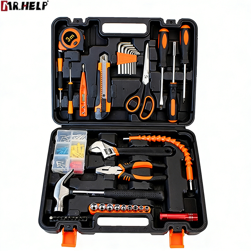 Professional 46PCS Multi-Function Hand Tool Set Repair Hand Tool Kit Blow Case