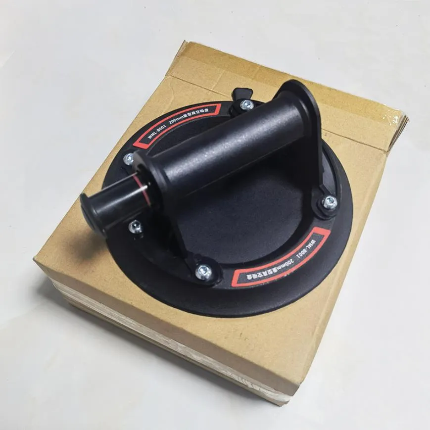 Vacuum Suction Cup 8 Inch Glass Tile Suction Lifter Plastic Handle Installation Stone Manual Air Pump Suction Cup