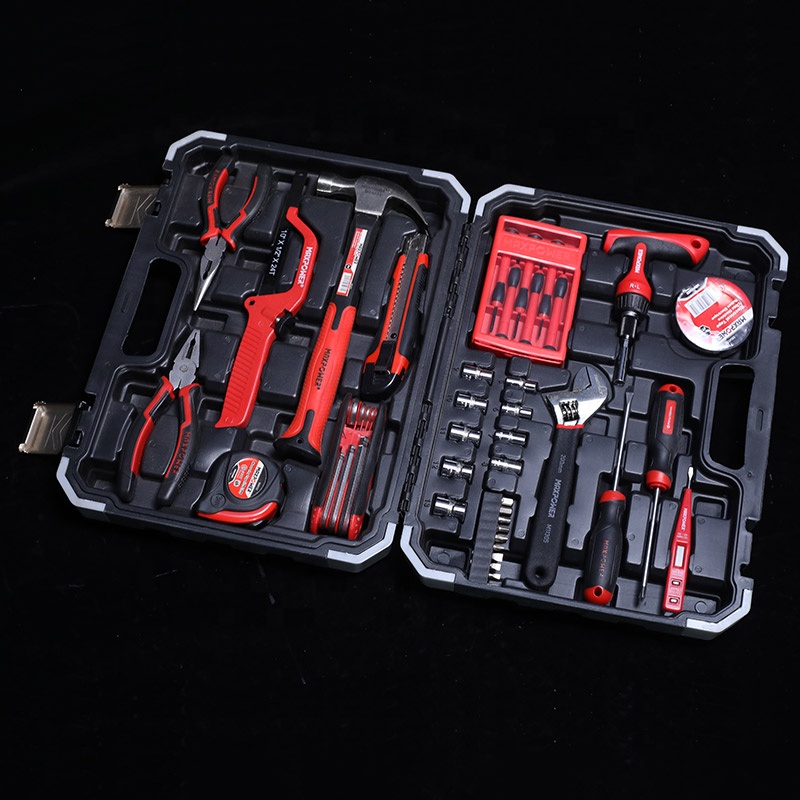 MAXPOWER 45-Piece Multi-Function Home Professional Basic Repair Tool Set for Woodworking