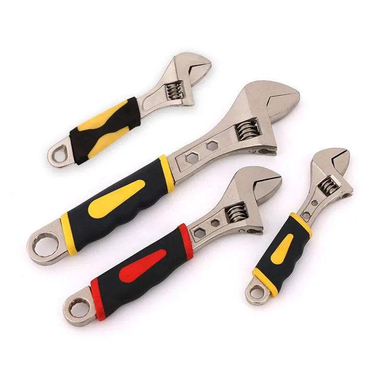 Wide Mouth Jaw Adjustable Wrench Universal Wrenches Adjustable Tools Multi-Function Spanners Set