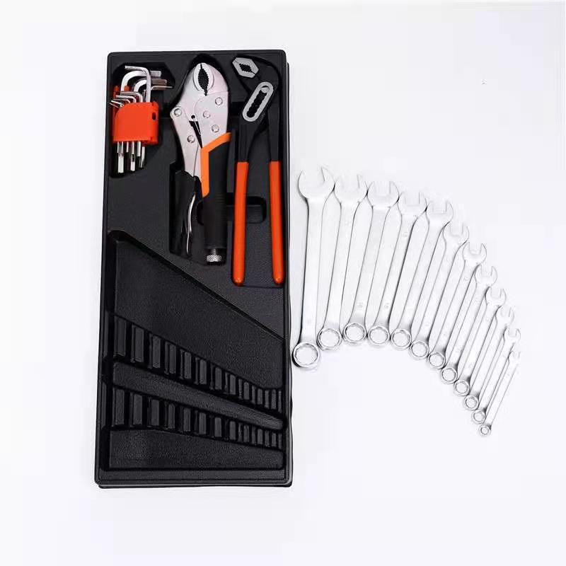 Home Car Repair 85pcs Gloves Safety Home Car Toolbox Wrench Socket Set Mechanical Metal Box Glove Toolbox