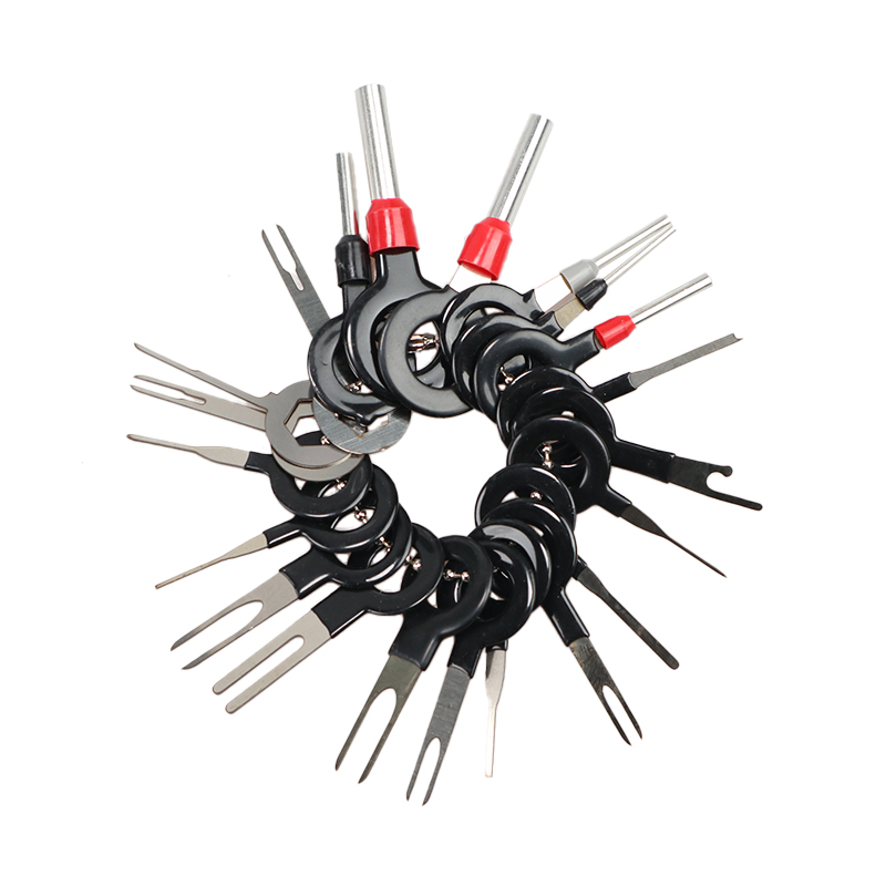 3/11/18/21/26/36pcs Car Terminal Removal Electrical Wiring Crimp Connector Pin Extractor Kit Car Electrico Repair Hand Tools