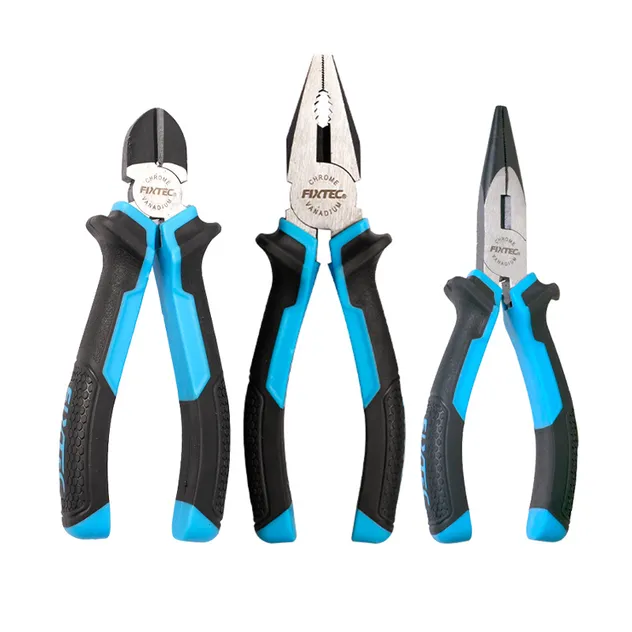 Fixtec CRV Tools Sets Household Hand Tool Kit, Auto Repair Tool Set Heavy Duty Tool