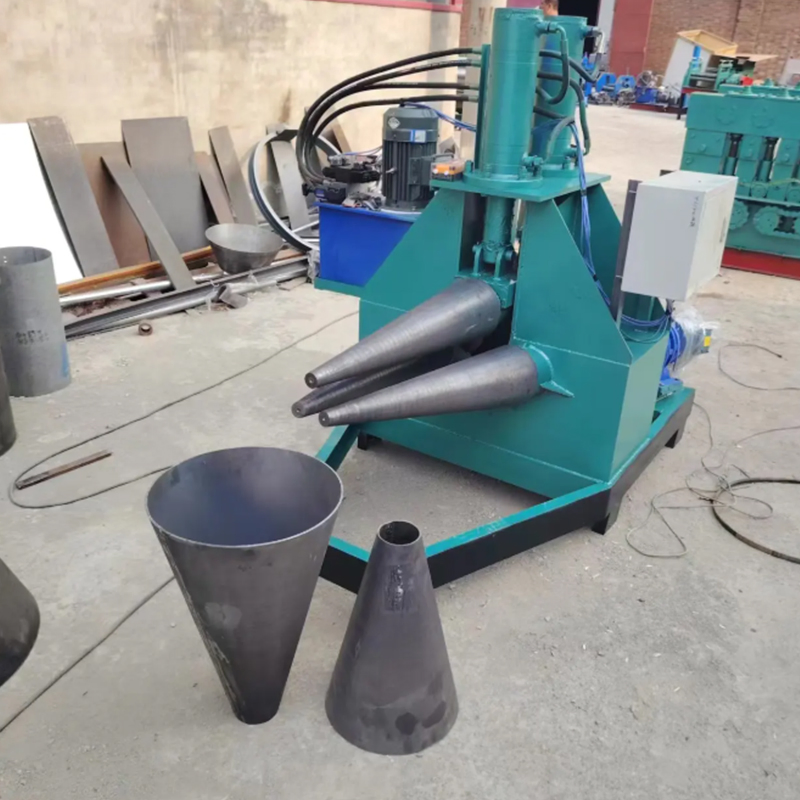 Pipe Rolling Machine Sheet Metal Steel Plate Tube Bending Roller Machine