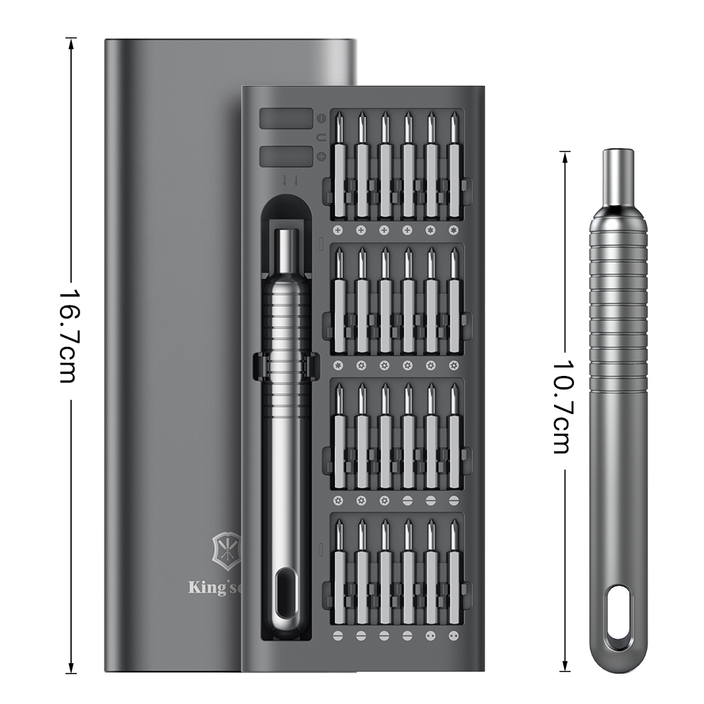 2025 New Mini Screwdriver 51-in-1 Laptop Camera Precision Screwdriver Kit Set Magnetic Bits AL Box Screw Driver Smart Tool