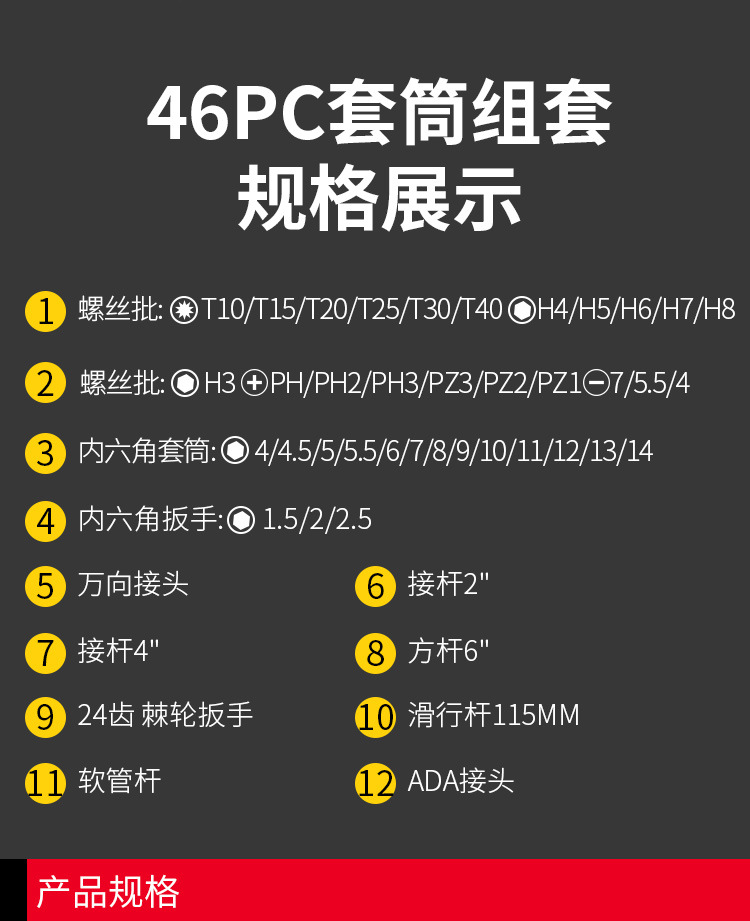 Product Specifications Detail