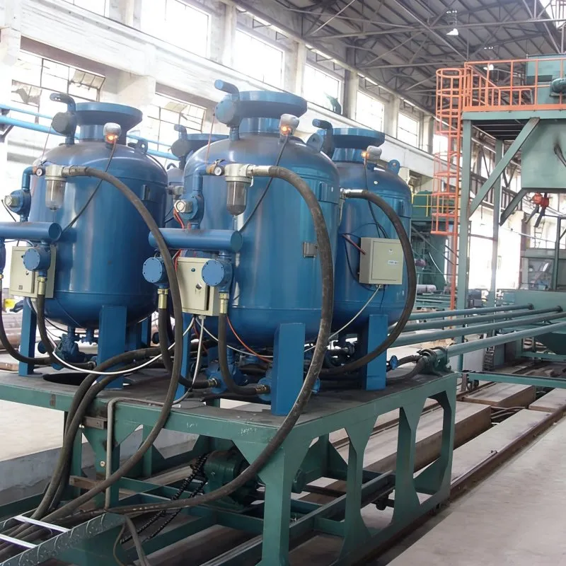 Tubing & Drill Pipe Inside Wall Sand Blasting Cleaner Machine.