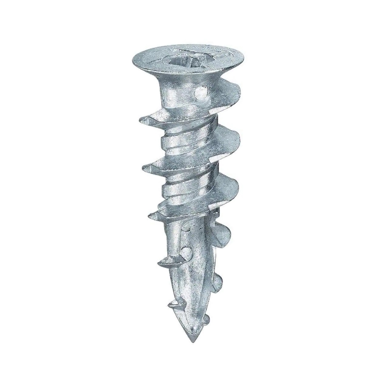 6*38 Heavy Duty Metal Zinc Alloy Easy Drive Self-drilling Self Drilling Drywall Wall Anchor Plug 38mm 1.5 M2.5