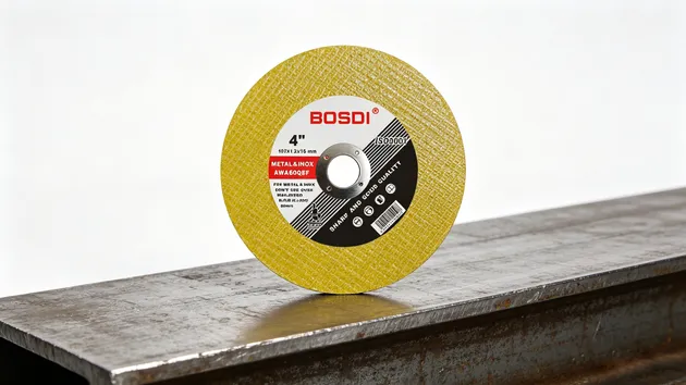 Yellow double mesh cutting disc