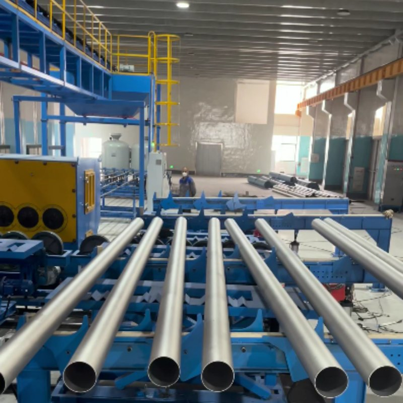 Tubing &amp; Drill Pipe Inside Wall Sand Blasting Cleaner Machine.