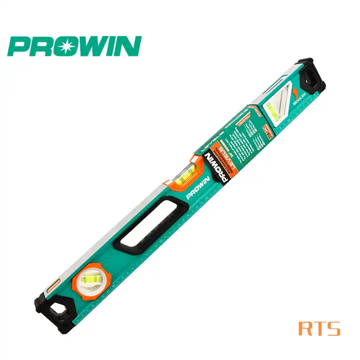 PROWIN Household Measuring Construction Tools High Precision and Strong Magnetic Mini Foldable Aluminum Alloy Level Ruler