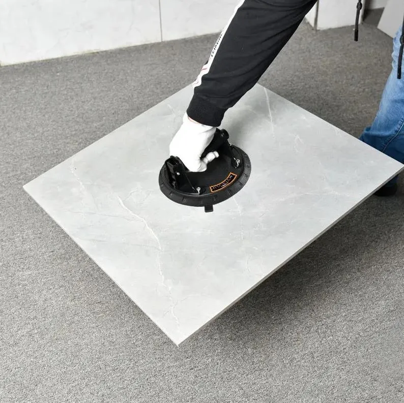 Vacuum Suction Cup 8 Inch Glass Tile Suction Lifter Plastic Handle Installation Stone Manual Air Pump Suction Cup