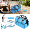 Hi-Spec 130-Piece Stainless Steel Hand Operated Home Tool Kit with OEM Safety Glasses and Storage Bag for DIY Projects