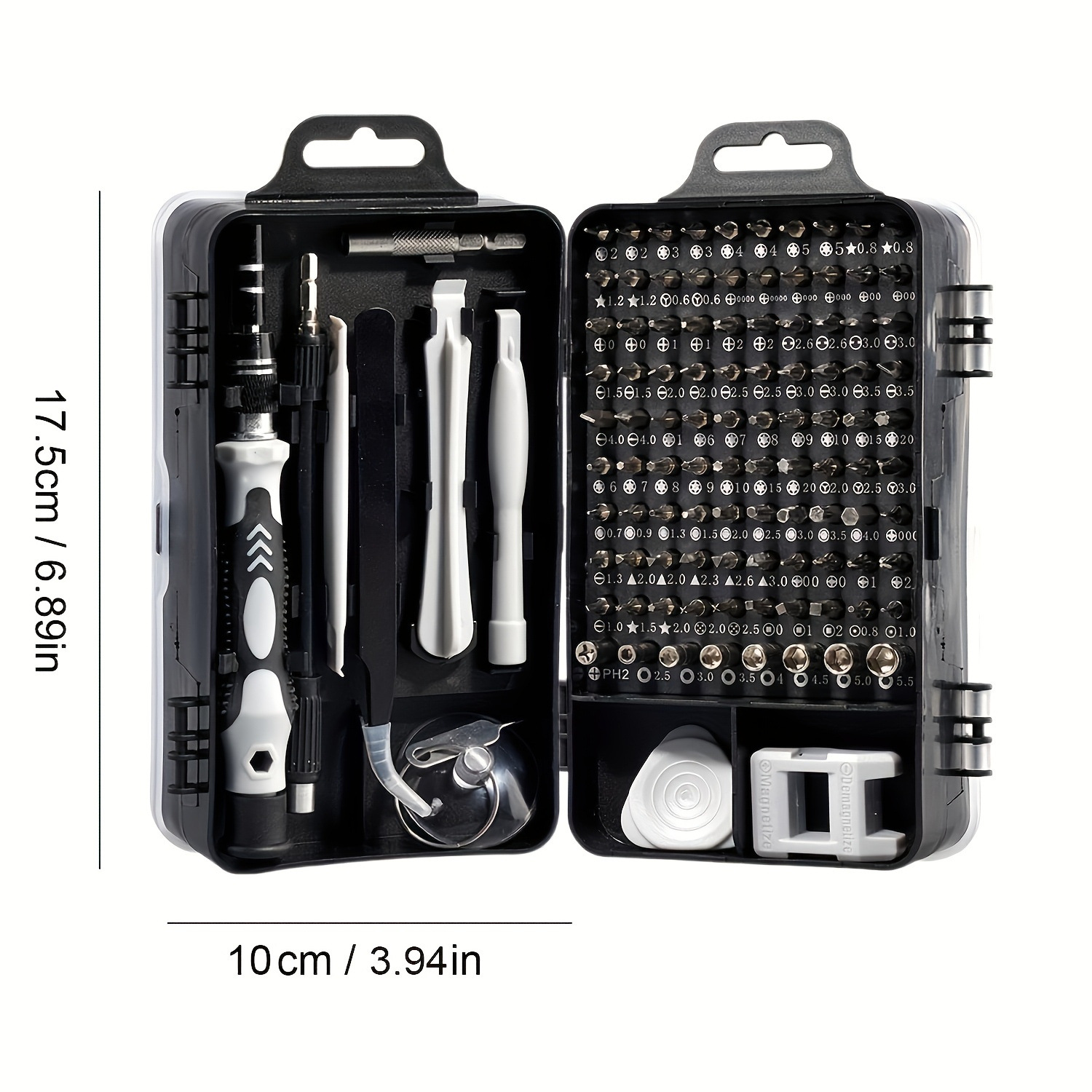 115-in-1 Screwdriver Set With Strong Magnetism, High Hardness, Multi-functional Disassembly Tools