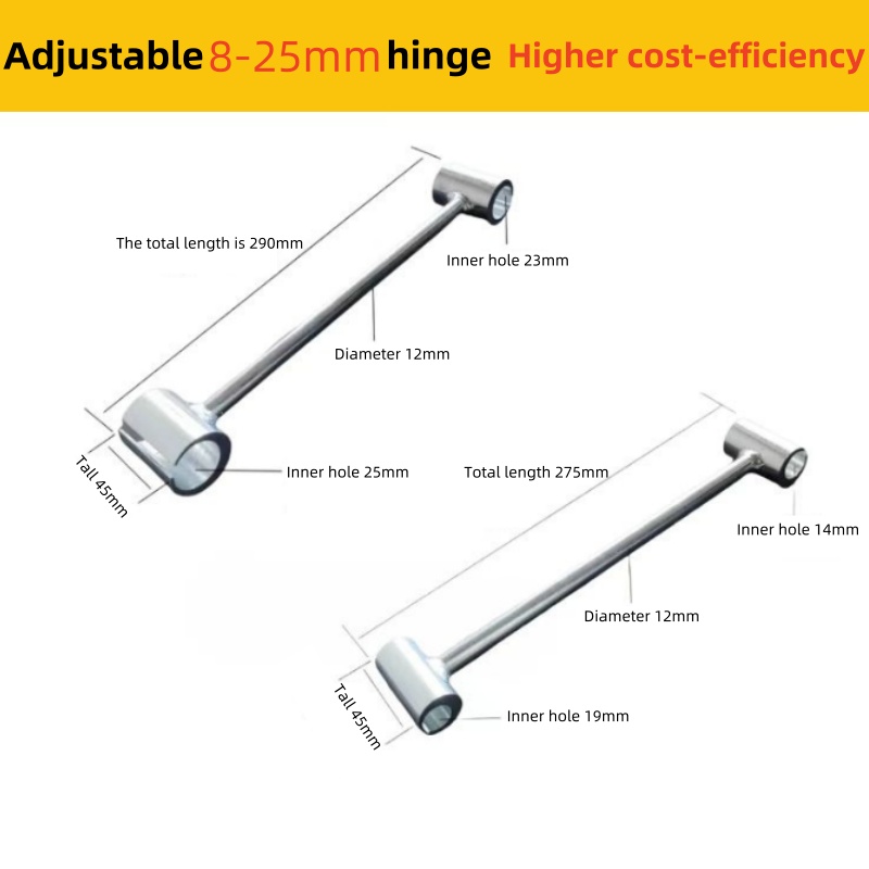 Adjusting Door Wrench Hinge Sewing Tool Flag Shape Open Hinge Door and Window Fire Theft Cleaning Steel Door Installation Tool