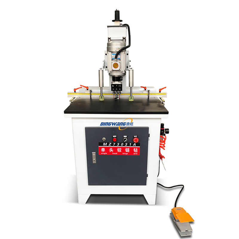 Versatile Single-End Hinge Drill for Efficient Furniture Assembly Solid Wood Hinge Hole Equipment Aluminum Alloy Tapping Machine Hinge Drilling Machine