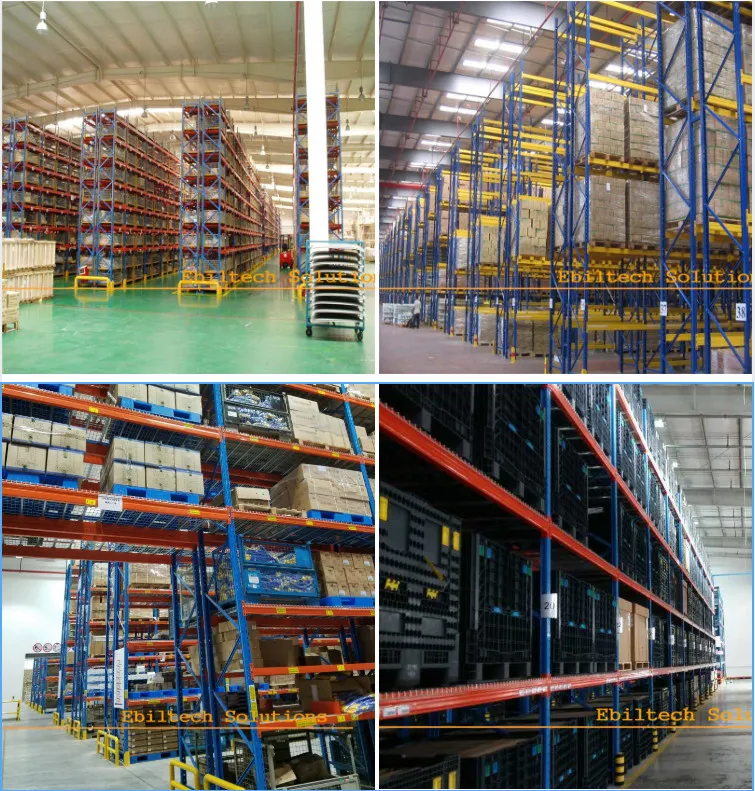 Industrial Warehouse Heavy Duty Portable Pallet Rack System Steel Shelving