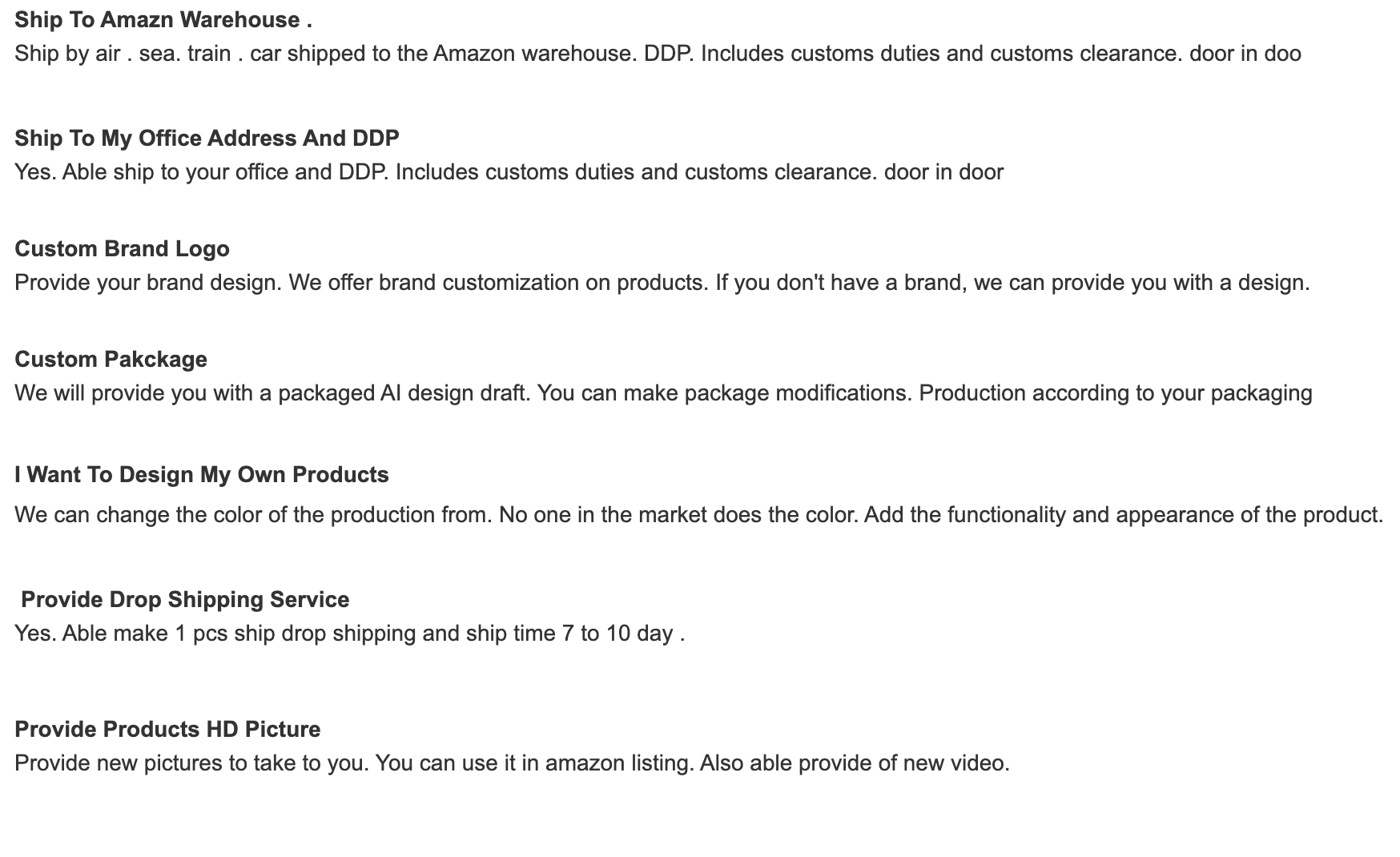 FAQ Details