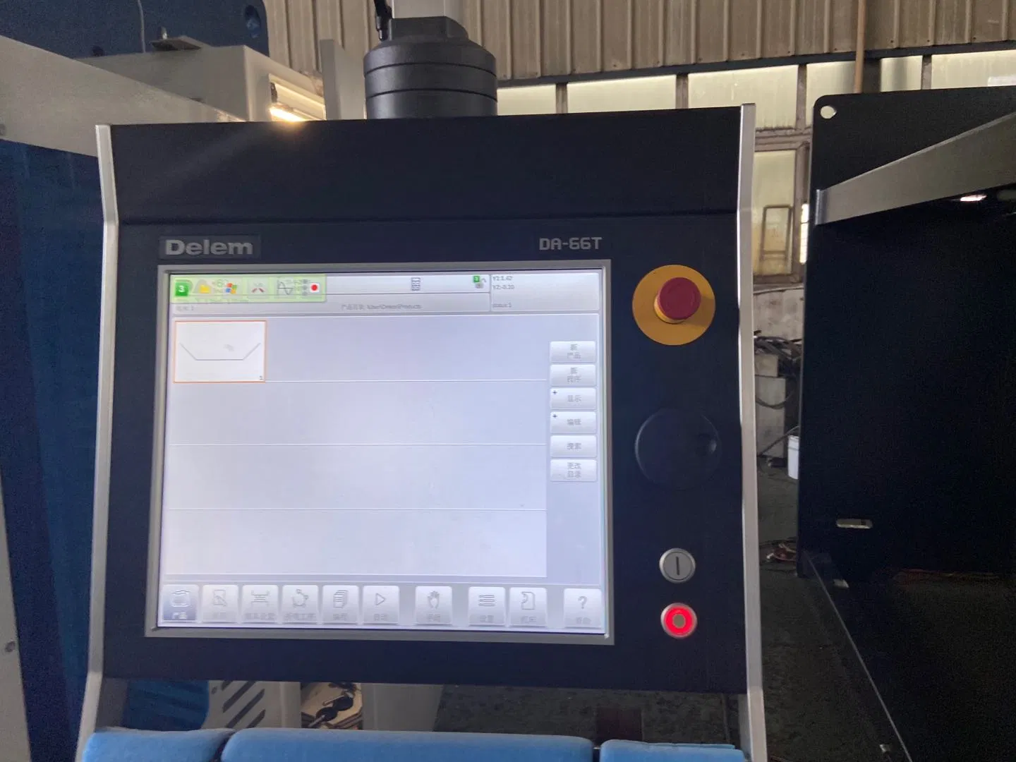 Press Brake 400t4000 with Da66t Control System Metal Pipe and Tube Bending Machinery
