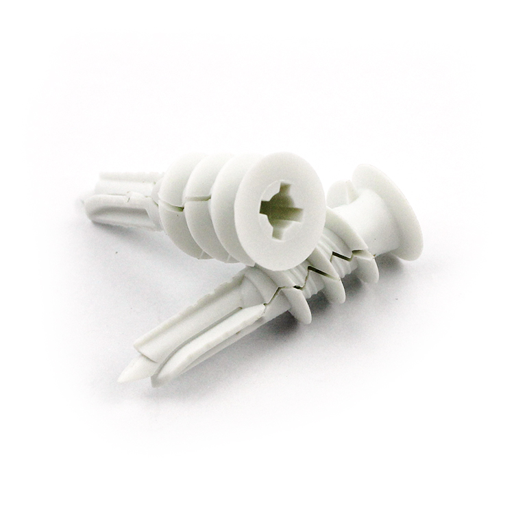 Plastic anchor white