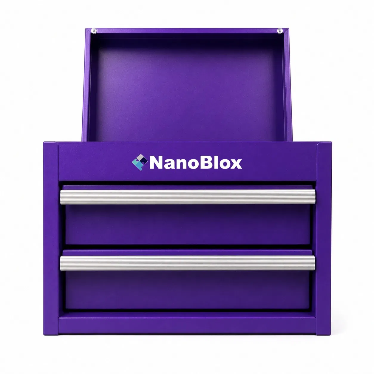 Nanoblox Compact Steel Tool Chest Ball Bearings Toolbox Portable Storage System Toolbox for Makeup