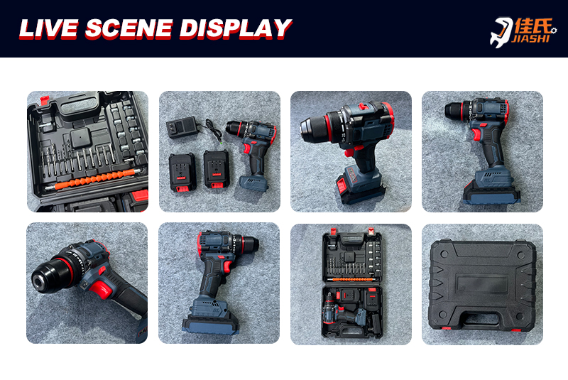 Power drill parts demonstration