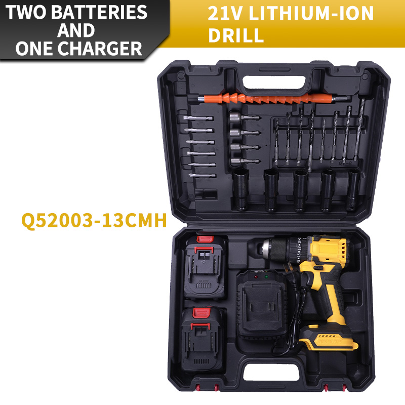 13mm impact drill with three functions, brushless cordless drill for home renovation and car repair, electric screwdriver