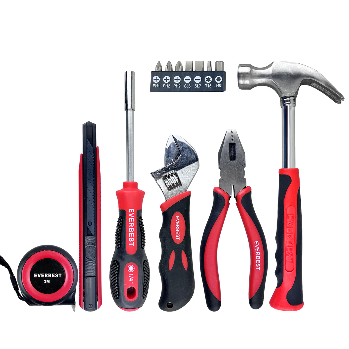 13 in 1 Quality Household Professional Repair Home Tool Magnetic Big Torque Screwdriver Set for Home Repair Household Tool Kit