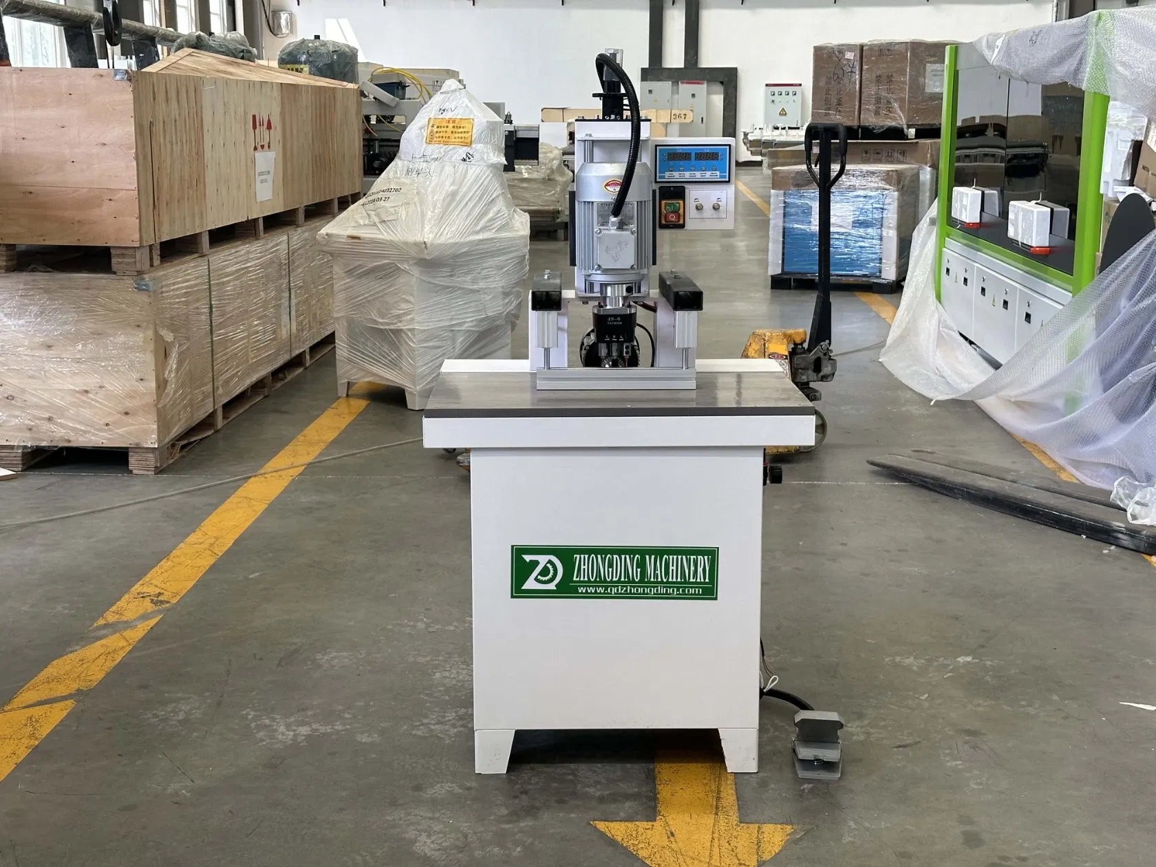 China Woodworking Machinery Precision Wood Hinge Boring Machine for Efficient Furniture Assembly