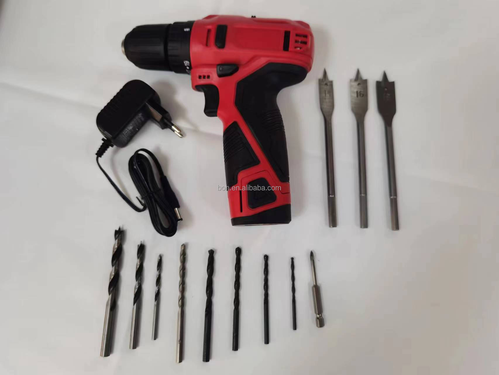 86pcs Hot Sale 10.8V Cordless Drill Set Home Repair Electric Drill Tool Set